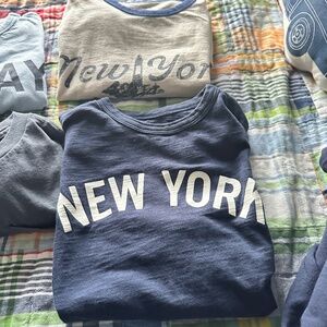 Boys J Crew size 8-9 T shirts and Legends Sweatshirt